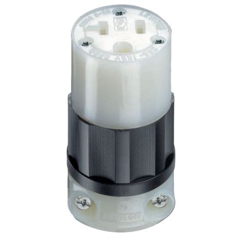 Leviton 5369 C 20 Amp 125 Volt Connector Industrial Grade Straight