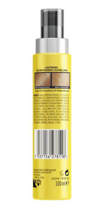 John Frieda Sheer Blonde Go Blonder Controlled Lightening Spray