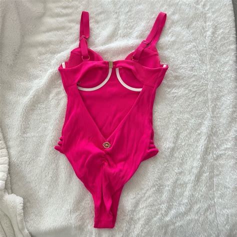 Molly J Swim Swim Molly J Swim Hot Pink One Piece Bathing Suit Poshmark
