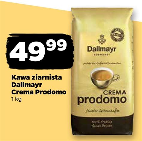 Promocja Kawa Ziarnista Dallmayr Crema Prodomo W Netto