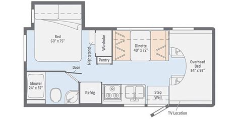 Winnebago Class B Rv Floor Plan