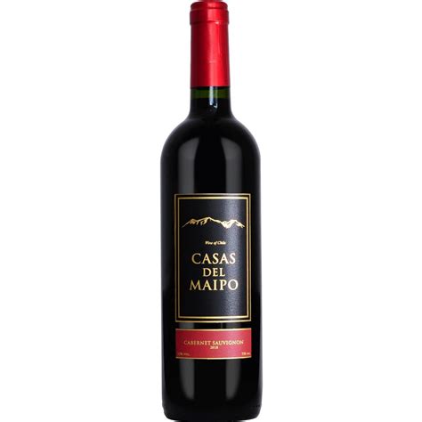 Vinho Casas Del Maipo Cabernet Sauvignon Maule Valley Submarino