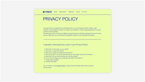 How To Write A Privacy Policy For Your Website