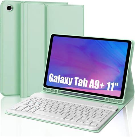 Tui Avec Clavier Azerty Pour Samsung Galaxy Tab A Clavier