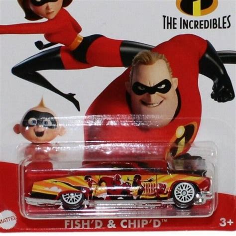 Hot Wheels Toys Hot Wheels Character Cars Pixar The Incredibles Poshmark