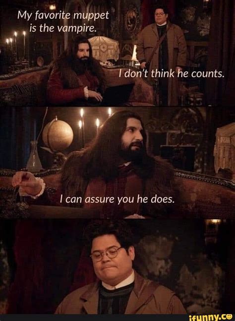 My Favorite Muppet I Is The Vampire I Dont Think Re Counts Can