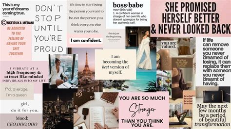 2022 VISION BOARD Vision Board Wallpaper Vision Board Examples