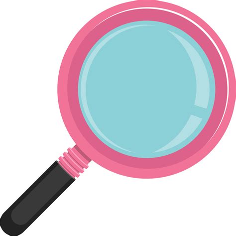 Magnifying Glass Clipart Design Illustration 9384710 Png