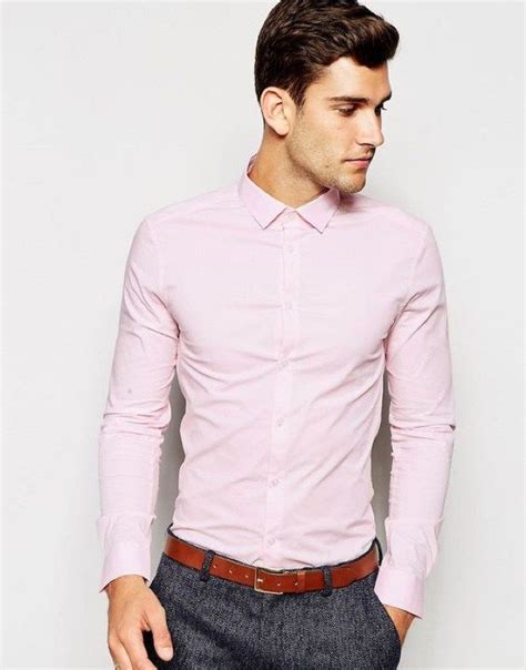 Como Usar Rosa Em Looks Masculinos Camisa Rosa Masculina Moda Magra