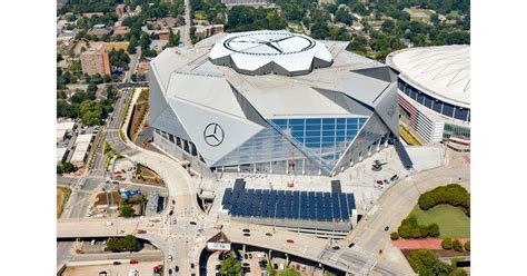 4,000+ Georgia Power solar panels in place at new Mercedes-Benz Stadium