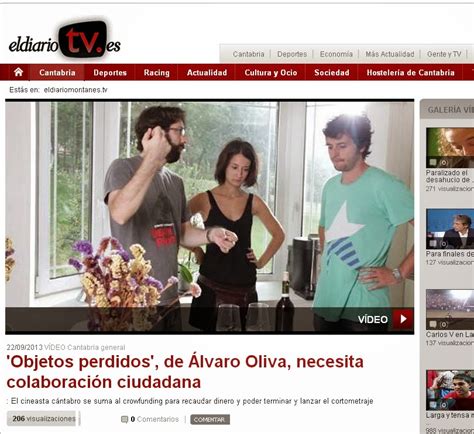 Producciones AOR Entrevista Sobre Objetos Perdidos En La Web De El