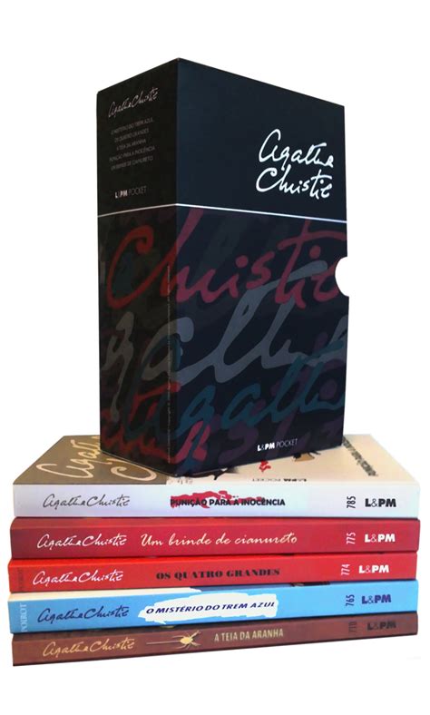 Agatha Christie Livros Mais Famosos - CAIXA ESPECIAL AGATHA CHRISTIE – 5 VOL. - Agatha Christie - L&PM Pocket ...