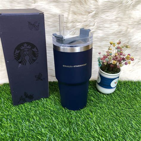 Starbucks Stanley Collaboration Tumbler Ml Hot And Cold With Acrylic Straw Lazada Ph