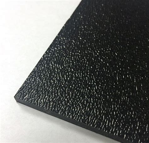 Abs Black Haircell Textured Mm Sheets Free Ship Engineering Plastic