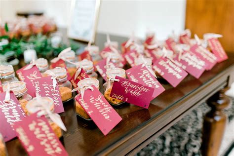 unique wedding favor ideas   guests