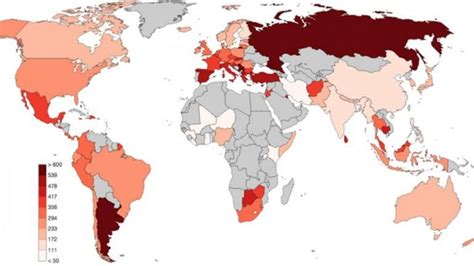 El Mapa Del Día Los Países Con Más Cantidad De Policías Catamarca Actual