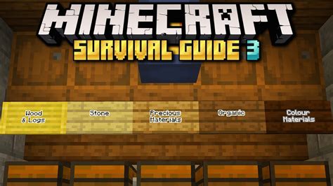 Setting Up Your Storage Room Minecraft Survival Guide Tutorial Let S