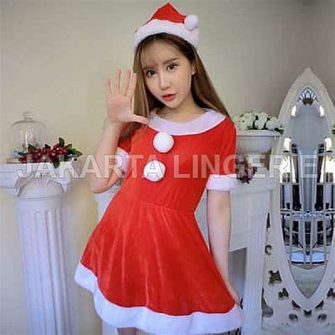 Jual Jakarta Lingerie Sexy Costume Natal Jltd Santarina Christmas Girl Di Seller Jakarta
