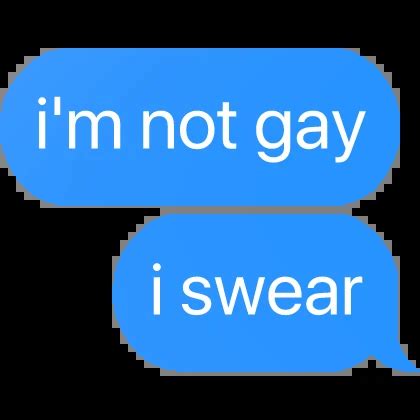 I M Not Gay I Swear Text Roblox Item Rolimon S
