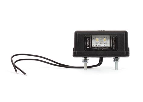 compact led number plate light