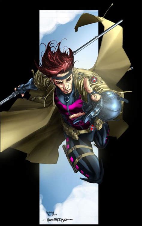 Amazing Gambit Illustration Artworks Naldz Graphics Marvel