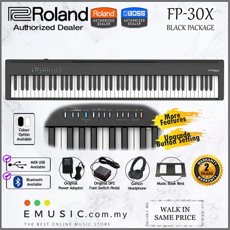 Free Shipping Latest Roland Fp X Key Digital Piano With Original