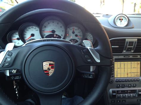 997.2 PDK Multi Steering Wheel with TECHART Paddles into 997.1 ...