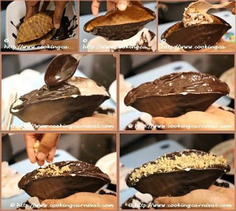 Choco Ice Cream Taco - CookingCarnival.com