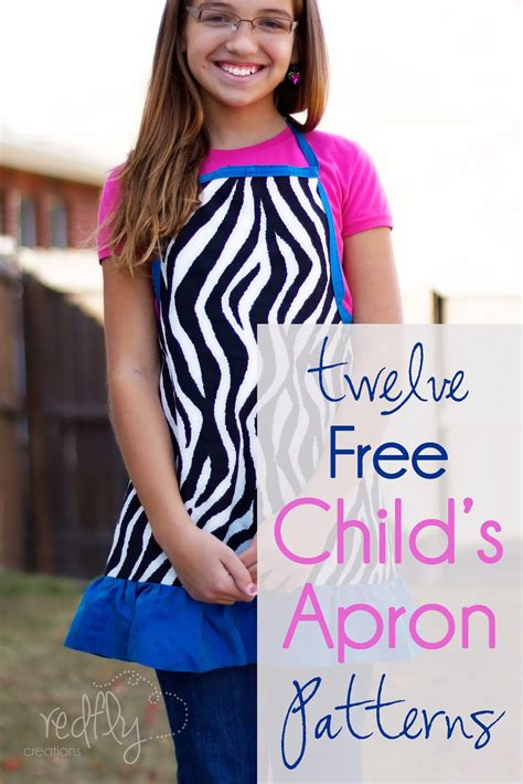 Redfly Creations: 12 Free Child's Apron Patterns