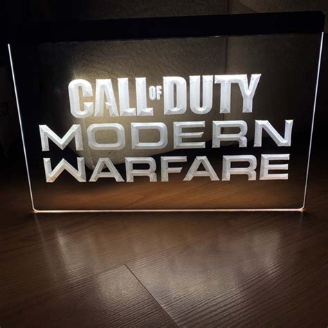 Call Of Duty Led Neon Sign Home Decor Craft Art Glowing