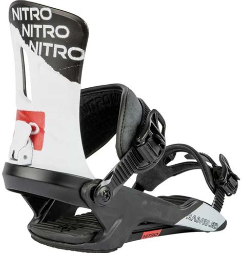 Nitro Rambler 2024 Snowboard Bindings in Raw | Wilderness Snow...