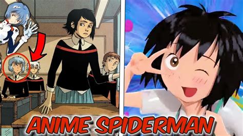 Spider Man Into The Spider Verse Anime Girl Robot