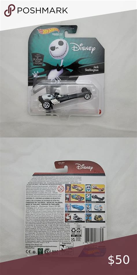 Nightmare Before Christmas Jack Skellington Hot Wheels