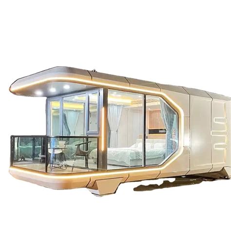 Luxury Prefabricated Pod Homestay Tiny Space Capsule Mobile House