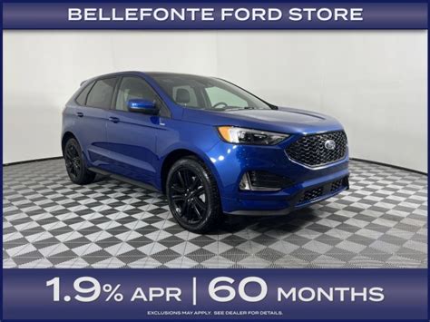 New 2024 Ford Edge St Line Sport Utility In Bellefonte 24lt7 Stuckey Ford Bellefonte