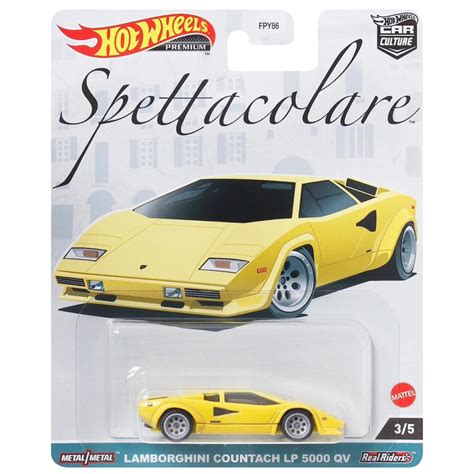 Hot Wheels Lamborghini Countach Lp Qv
