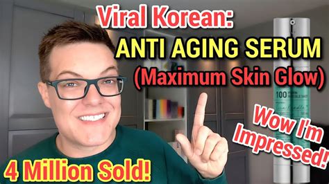 Viral Korean Skincare Anti Aging Serum Full Vt Reedle Shot Review