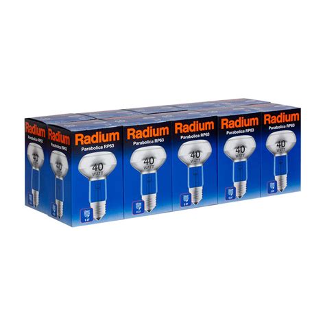 10 x Radium Reflektor R63 40W E27 matt Glühlampe Glühbirne 40 Watt warm