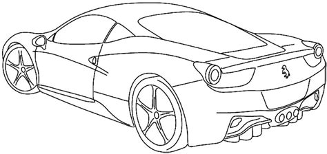 Desenho De Uma Ferrari - 30+ Desenhos de Ferrari para colorir - Dicas Práticas