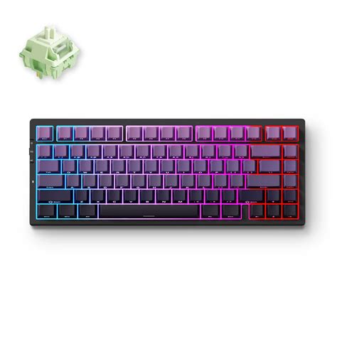 Mchose G Pro Layout Hot Swap Wireless Mechanical Keyboard Matcha Latte Switch Black