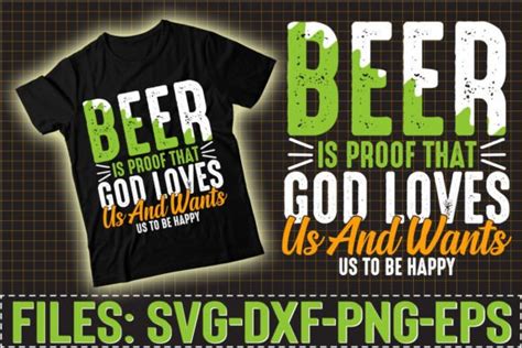 Drink Beer T Shirt Designs Bundle Bundle · Creative Fabrica