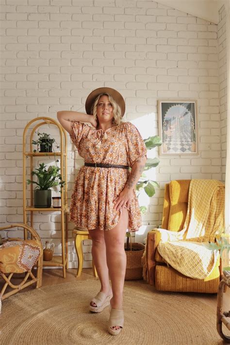 DRESS HS374P116 NINA MINI TWIGGY Naked Gypsy