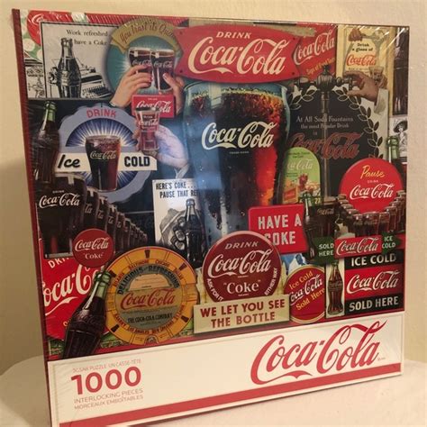 Springbok Toys Coca Cola Decades Of Tradition Puzzle Poshmark