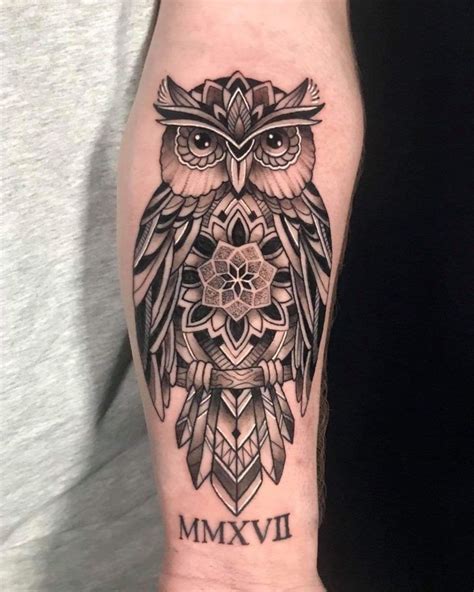 Best Geometric Owl Tattoo Designs You Must See Geometric Owl