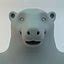 Cartoon Bear Polar Character Naked 3d Max