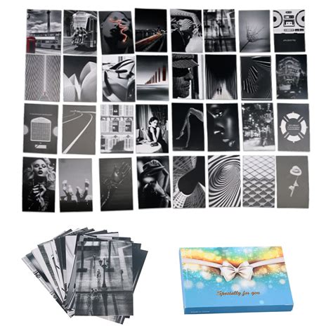 Buy Black And White Wall Collage Kit Aesthetic Pictures Bedroom Decor