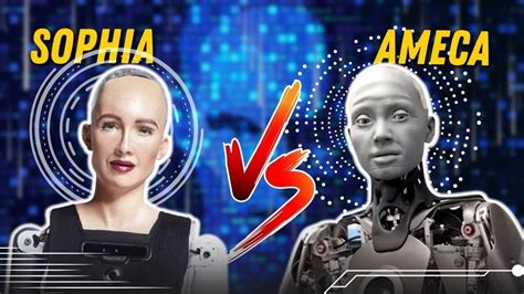 Difference between Ameca robot and Sophia Robot in 2023 | Sophia robot ...