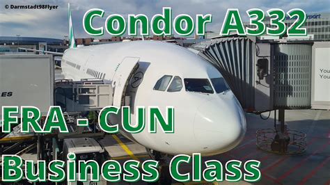 Hd Condor A Flightreport Business Class De D Aiyd Green Tail