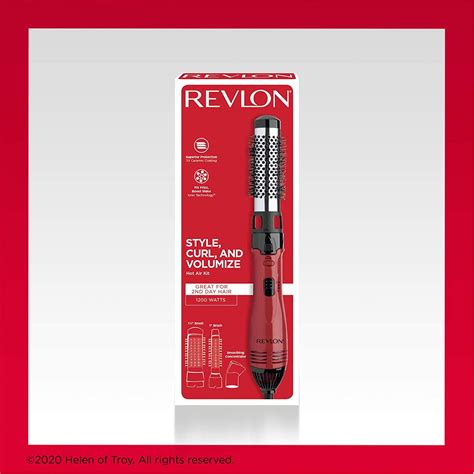 Revlon W Perfect Style Hot Air Kit Style Curl And Volumize Piece Set