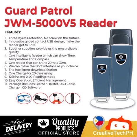 Guard Patrol JWM 5000V5 Reader Lazada PH